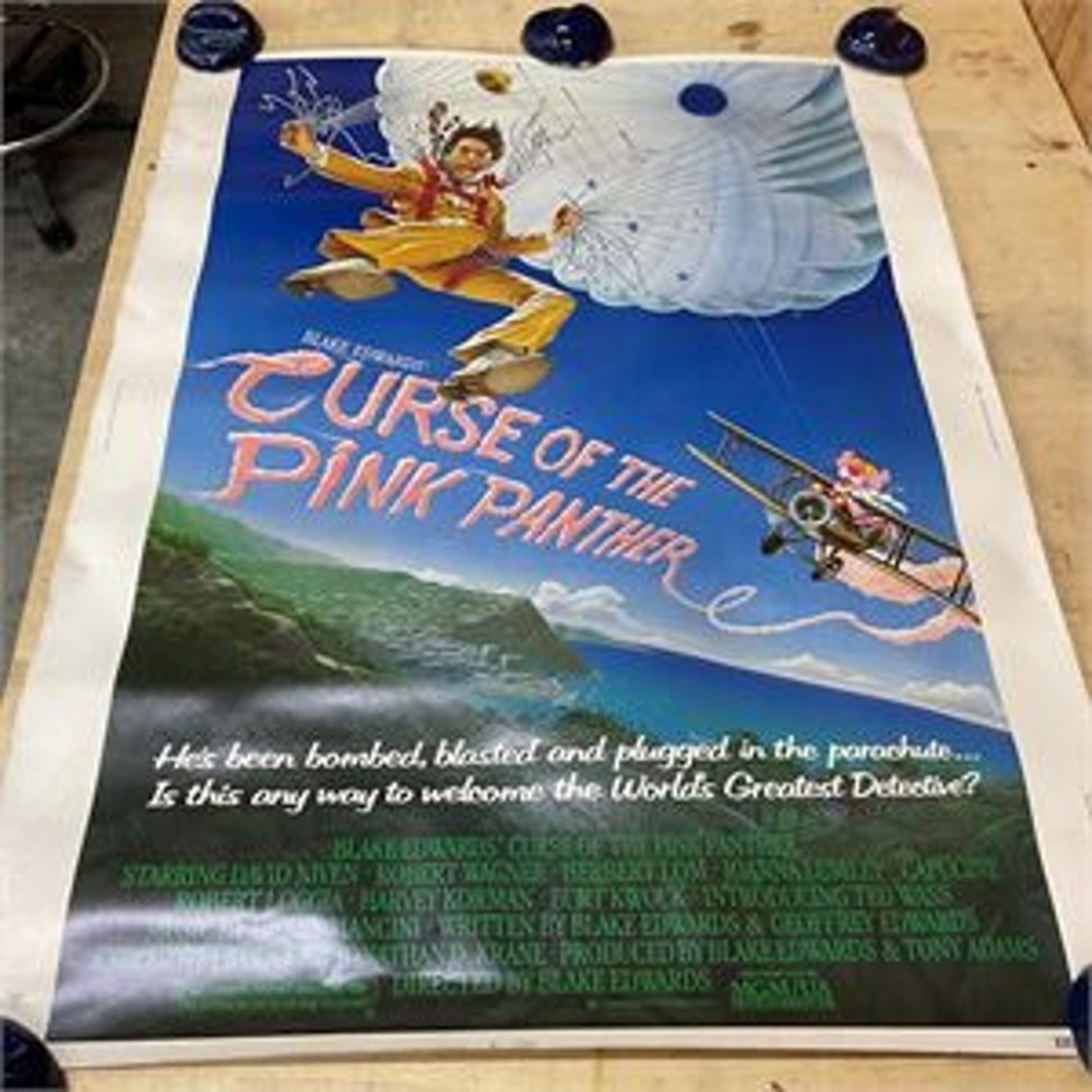 1983 Original Movie Poster “Curse of the Pink Panther”